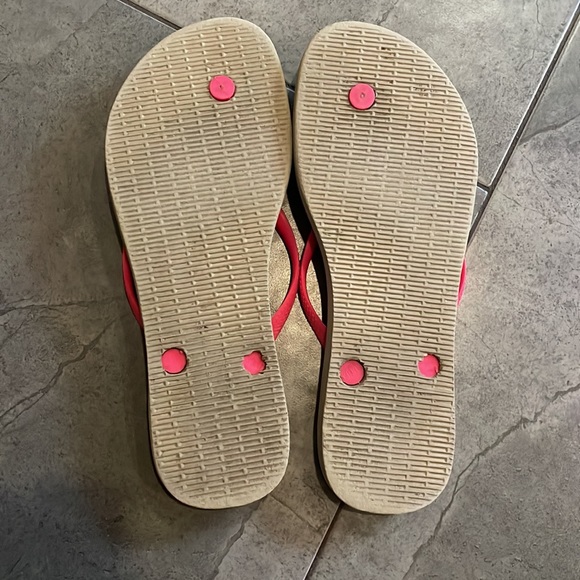 Havaianas leopard pink flip flops usa 9/10 - Picture 4 of 4